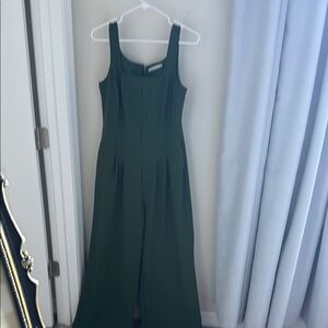 Abercrombie & Fitch Forest Green Jumpsuit